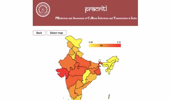 IIT Delhi developed 'PRACRITI' to track COVID-19